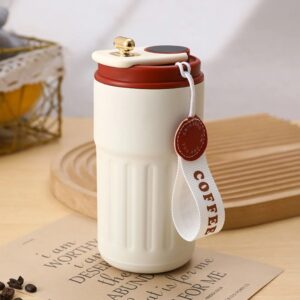 Stainless Steel Thermos Cup with Smart Temperature Display | 500 Ml | Assorted Colors | Box Packing 1 pc